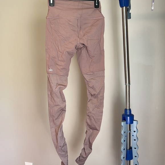 Alo yoga goddess legging mauve sz S - Picture 3 of 5